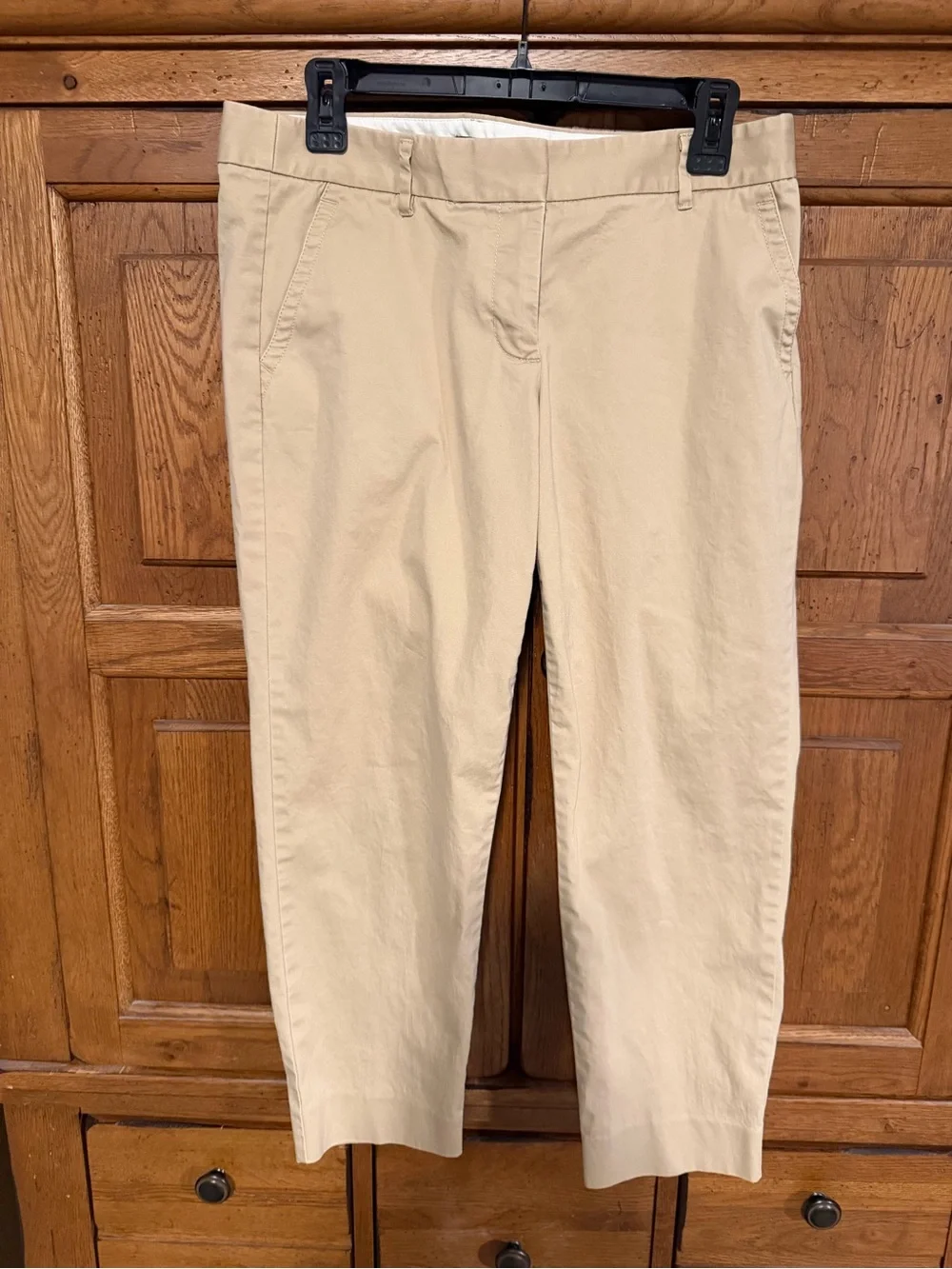 J.Crew Stretch City Fit Khaki Chinos Women’s Size 8